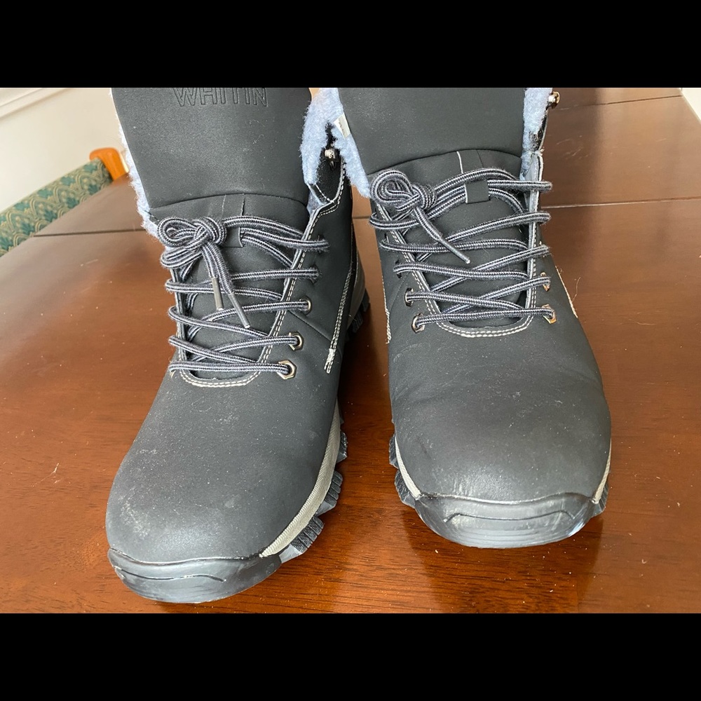 Men’s waterproof cold weather boot shoes